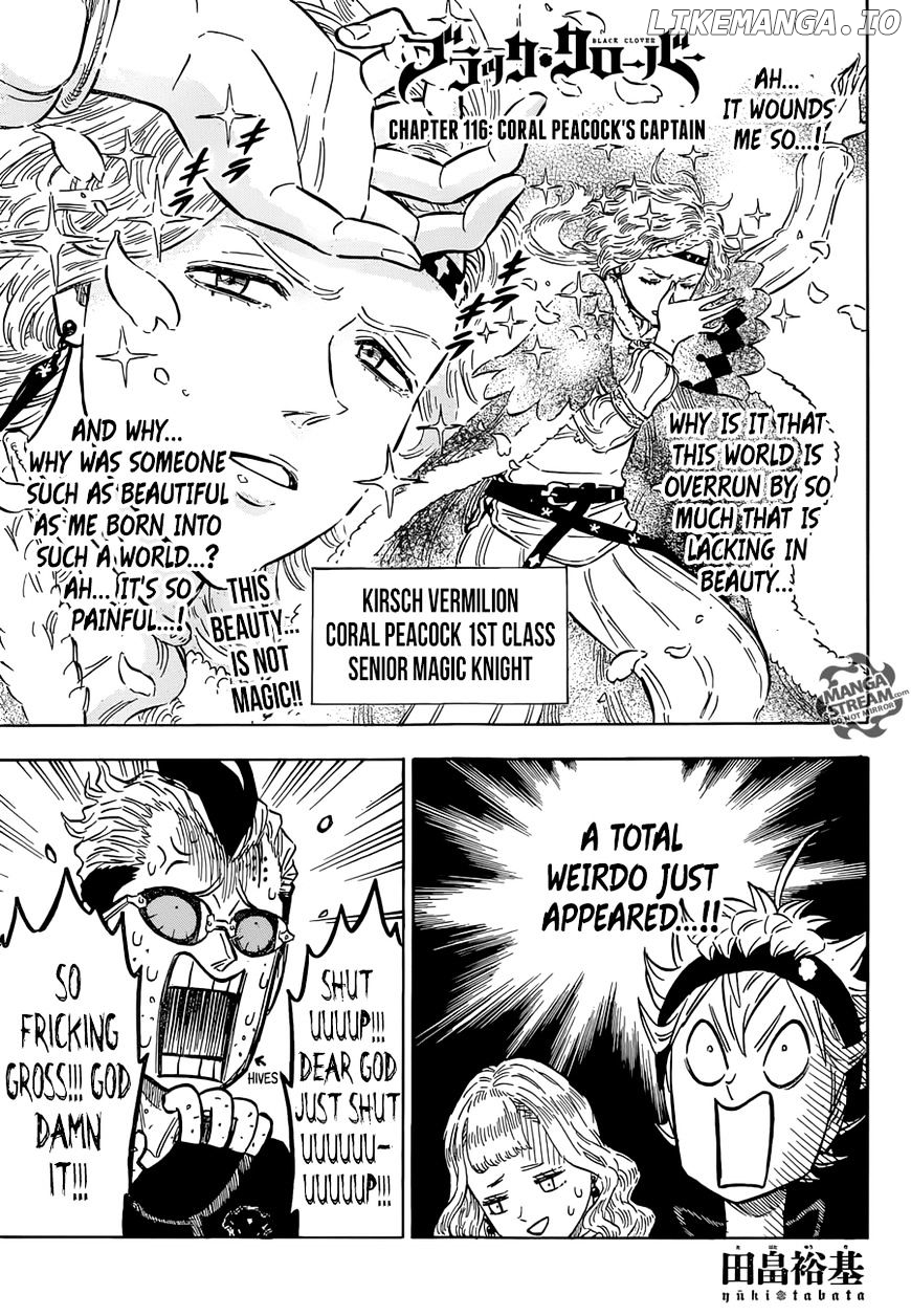 Black Clover chapter 116 image 01